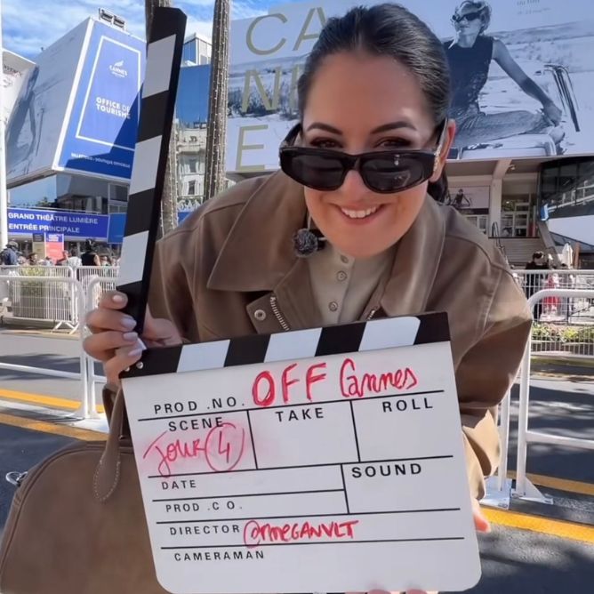 Festival de Cannes x @meganvlt x Aroma – zone